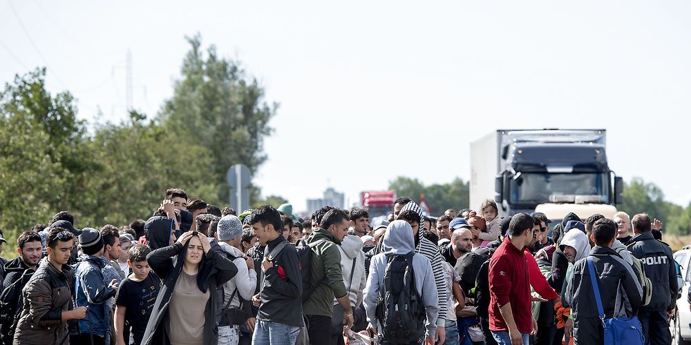 (Arkiv) Godt 4.000 af de flygtninge og familiesammenførte, der kom til Danmark i 2015, har fået arbejde. (