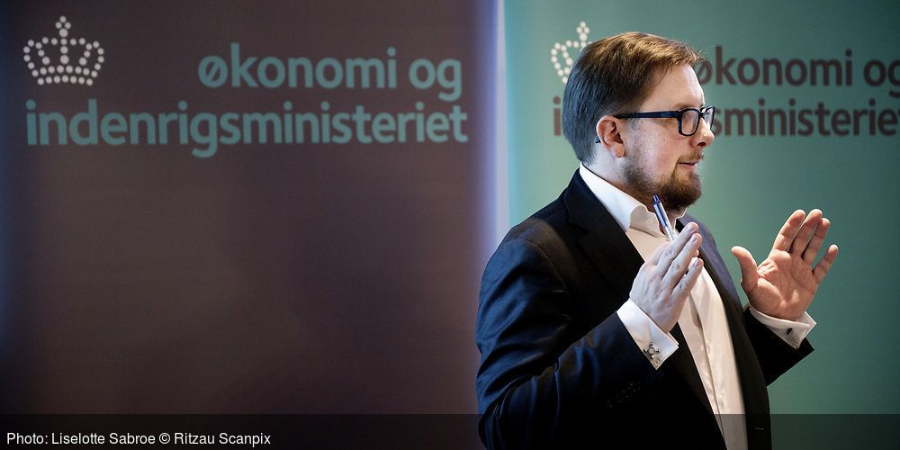 Økonomi- og indenrigsminister Simon Emil Ammitzbøll-Bille. ARKIV (