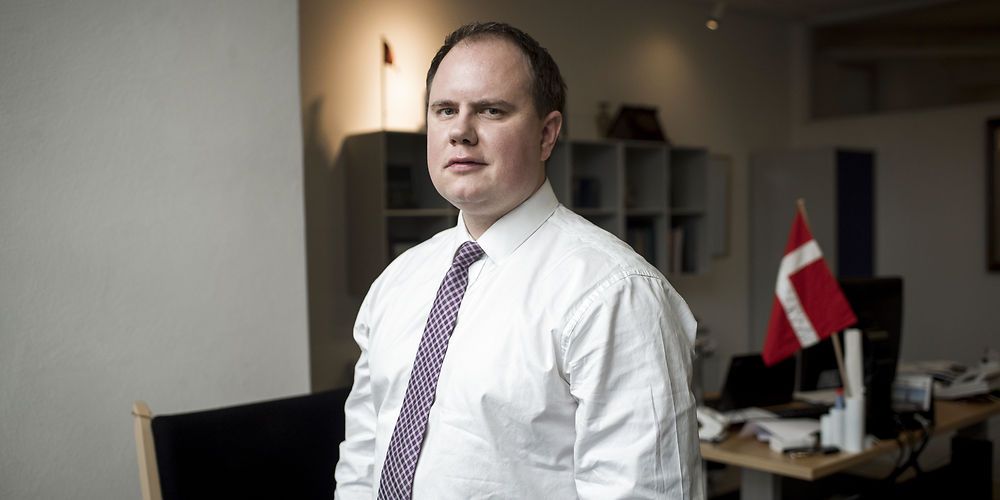 (ARKIV) Martin Henriksen (DF) beskylder Socialdemokratiet for at tale med to tunger om udenlandsk arbejdskraft. (