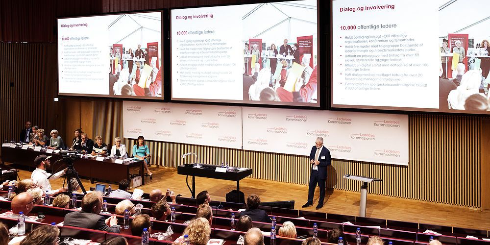 Regeringens ledelseskommission fremlagde sine 28 anbefalinger tirsdag.  (