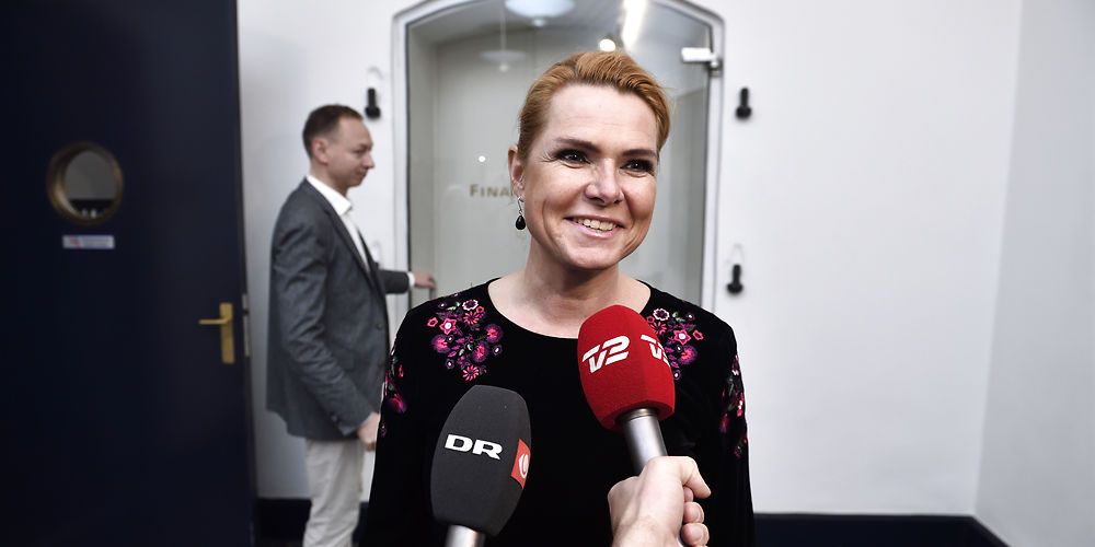 Udlændinge - og integrationsminister Inger Støjberg (V) er tilfreds med aftalen, der skal styrke integration, få flere kvinder med ikkevestlig baggrund i arbejde og bekæpe social kontrol. Arkivfoto. - 