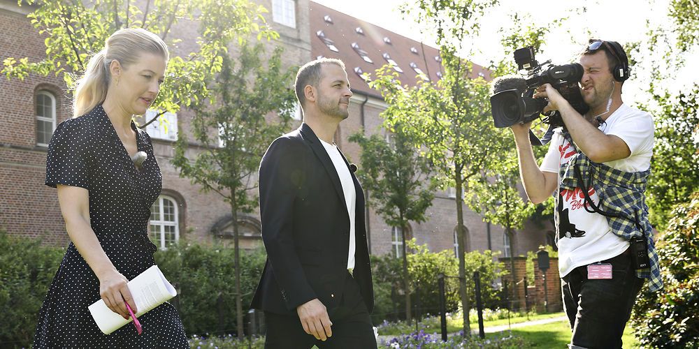 Radikale Venstre afholder pressemøde om de nu afsluttede regeringsforhandlinger med partileder Morten Østergaard og gruppenæstformand Sofie Carsten Nielsen, i Bibliotekshaven på Christiansborg. 