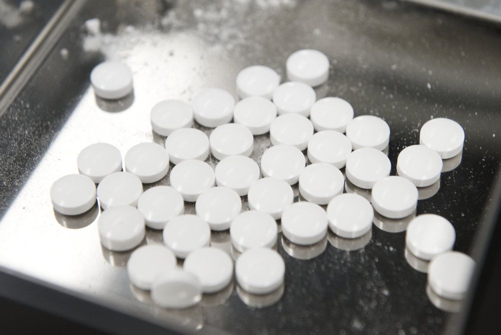 Salget af medicin til udlandet - herunder især USA - trækker den danske vareeksport til udlandet op. (Arkivfoto)
