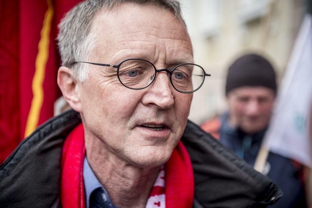 Anders Bondo Christensen, formand for Danmarks Lærerforening, fortæller, at lærerne især er frustrerede over, at de arbejder under rammer, som gør det svært for dem at give eleverne den gode undervisning. (Arkivfoto).