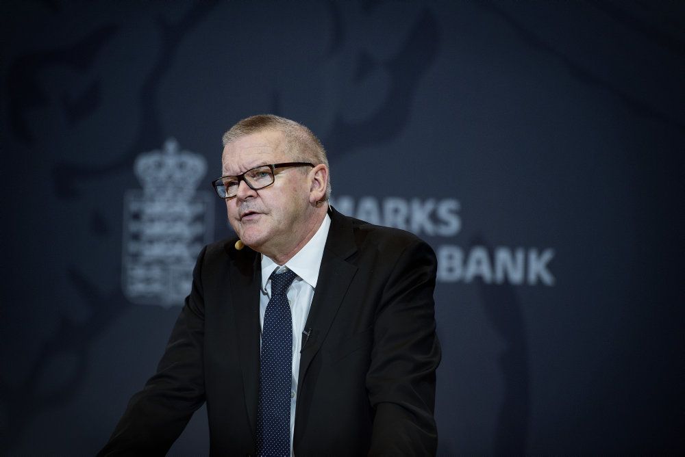 Lavere vækst i udlandet vil med tiden smitte af på en lille åben økonomi som den danske, siger nationalbankdirektør Lars Rohde. (Arkivfoto)