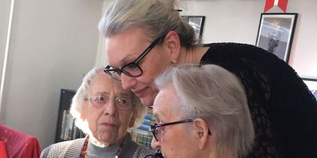 Annette Homilus på hjemmebesøg