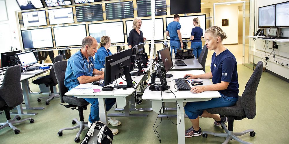 Når en patient blive rindlagt på akutmodtagelsen - som he ri Århus - er der stor forskel på, om hvornår de bliver registreret som indlagt eller ambulant. (