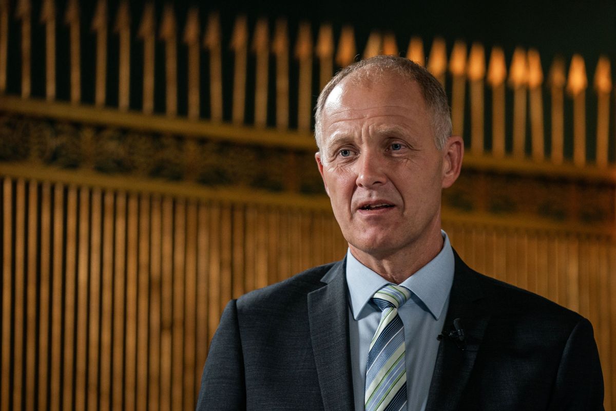 Det lykkedes det KL's forhandlere ikke alene at beholde 3,5 milliarder, men også reelt at få 1,9 milliarder ekstra i aftalen med regeringen. På billedet ses KL-næstformand Martin Damm (V).
