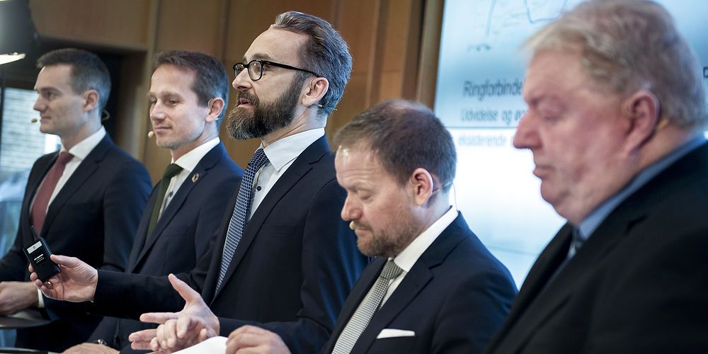 Regeringen og Dansk Folkeparti kunne onsdag præsentere en aftale om infrastrukturen for de kommende år. - 