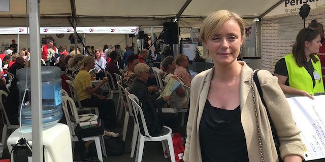 Tænketanken Justitia havde inviteret politikere, fagbevægelse og KL til debat om retssikkerhed i kommunerne. Det er nødvendigt, siger vicedirektør i Justitia Birgitte Eiriksson. (