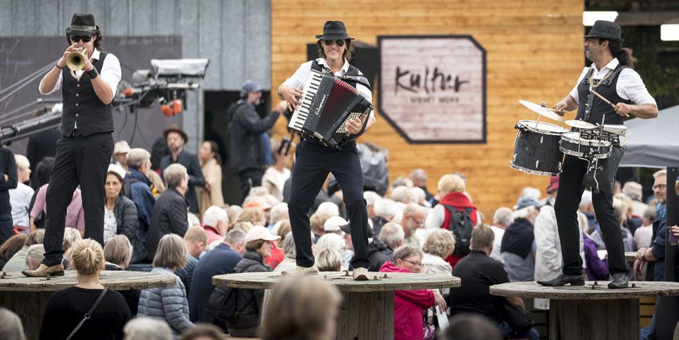 Stemning fra Kulturmødet på Mors i 2018. 