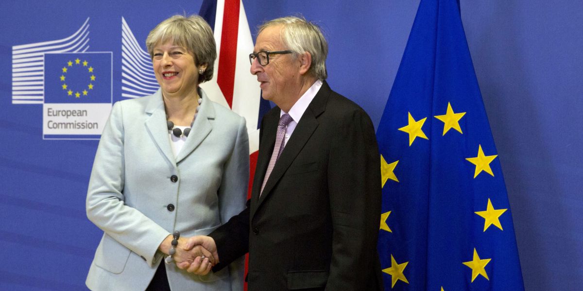 Storbritannien og EU-kommissionen er blevet enige om den første del af skilsmissen.