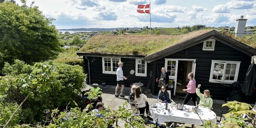 Flere danske sommerhuse bliver købt af udlændinge. 