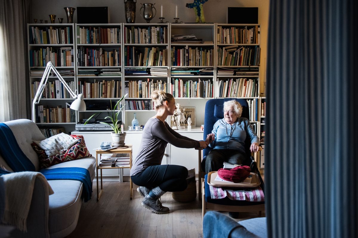 Langt de fleste opslåede stillinger som social- og sundhedsansatte er på deltid. I første halvdel af 2019 var tallet på 68 procent.