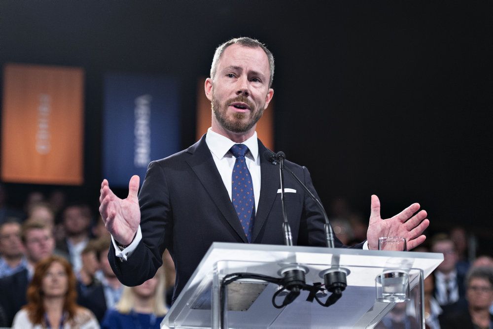 Jakob Ellemann-Jensen, Venstres formand, ser mange steder, hvor der kan bruges flere penge på grønne initiativer. (Arkivfoto)