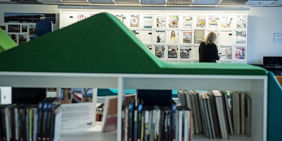 Fysiske bøger udgjorde 82 procent af det samlede udlån i 2018. De digitale udlån fra blandt andet eReolen og Filmstriben udgjorde 15 procent. (Arkivfoto)