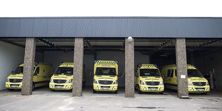 600 ambulancereddere har fået afsluttet deres lønsager med Region Syddanmark efter BIOs konkurs for tre år siden. (Arkivfoto)