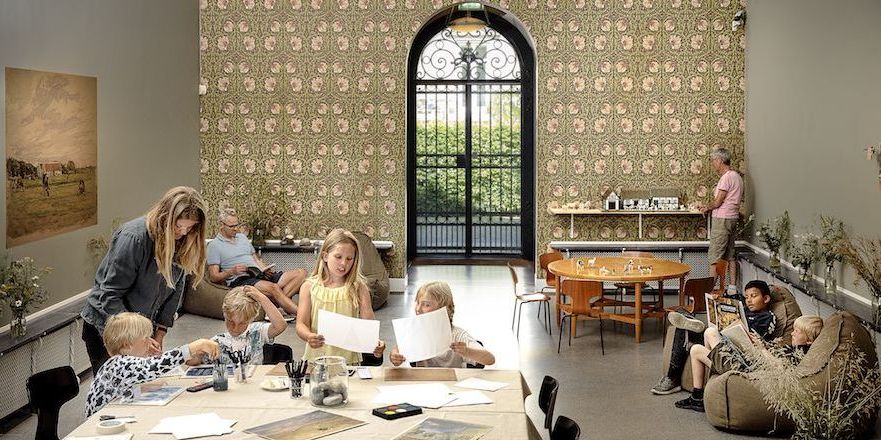 Nivaagaards Malerisamling prioriterer at lave mange forskellige aktiviteter på museet og de nyeste initiativer er især for børn og børnefamilier.