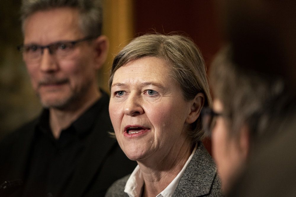 Alternativets leder, Josephine Fock, fik tirsdag aften på et møde i partiets hovedbestyrelse fuld opbakning efter anonyme beskyldninger om, at hun skulle være voldsom over for kolleger. (Arkivfoto)