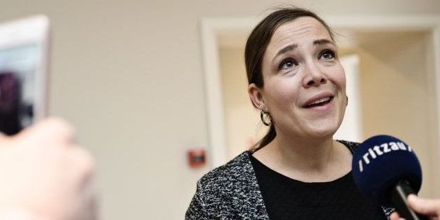 Social- og indenrigsminister Astrid Krag (S), da aftalepartierne informerer pressen om den reservepulje, der delvist tog over, efter at satspuljen blev sløjfet.