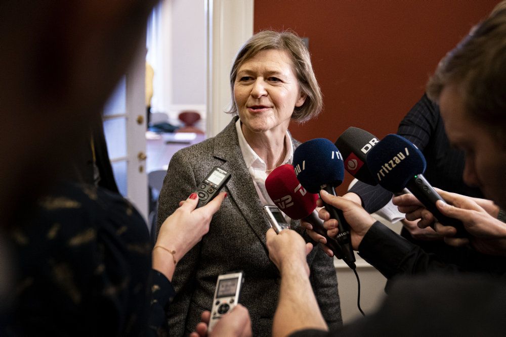 Josephine Fock er under pres som politisk leder for Alternativet, da hun beskyldes for krænkende adfærd. (Arkivfoto)