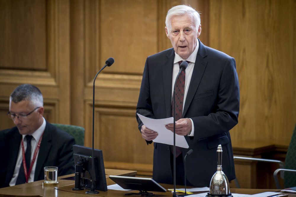 Folketingets formand, Henrik Dam Kristensen, regner med at have overblikket umiddelbart efter påskeferien. (Arkivfoto)