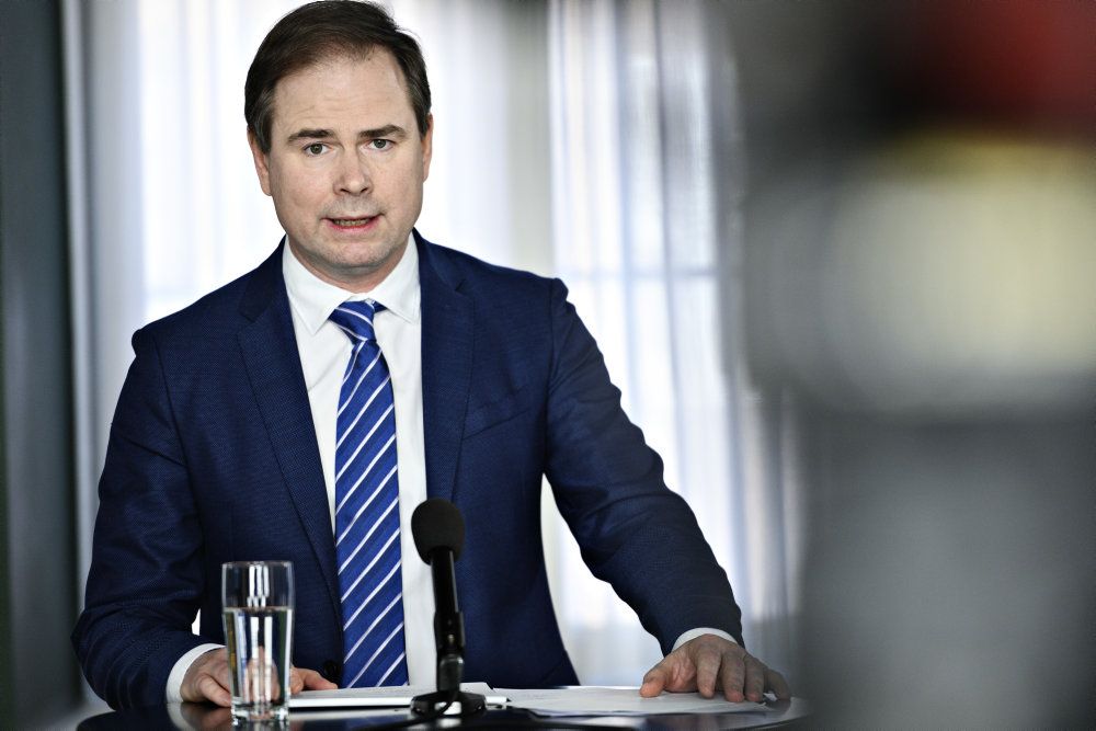 Finansminister Nicolai Wammen (S) glæder sig over, at anbefalingerne om at fremrykke betalinger til private virksomheder under coronakrisen er blevet efterlevet. (Arkivfoto)