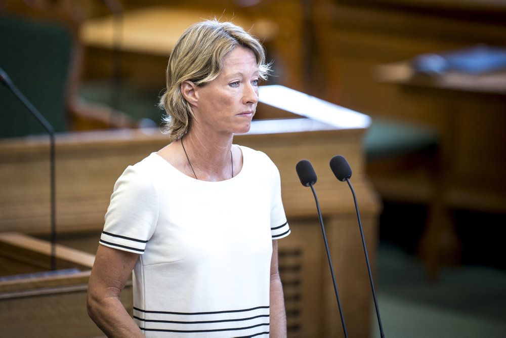 Tidligere folketingsmedlem for Dansk Folkeparti og byrådsmedlem i Svendborg Dorthe Ullemose har slettet et billede til et facebook-opslag, som formentlig henviste til den igangværende Støjberg-sag. (Arkivfoto)