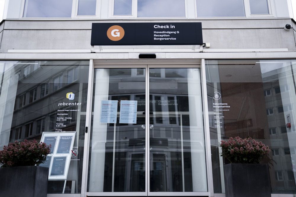 Jobcentre, som dette i København, har oplevet en voksende mængde nye ledige i sidste uge - efter flere uger med marginal bedring på det danske arbejdsmarked. Økonomer frygter, at udviklingen kan være starten på en hård sommer. (Arkivfoto)