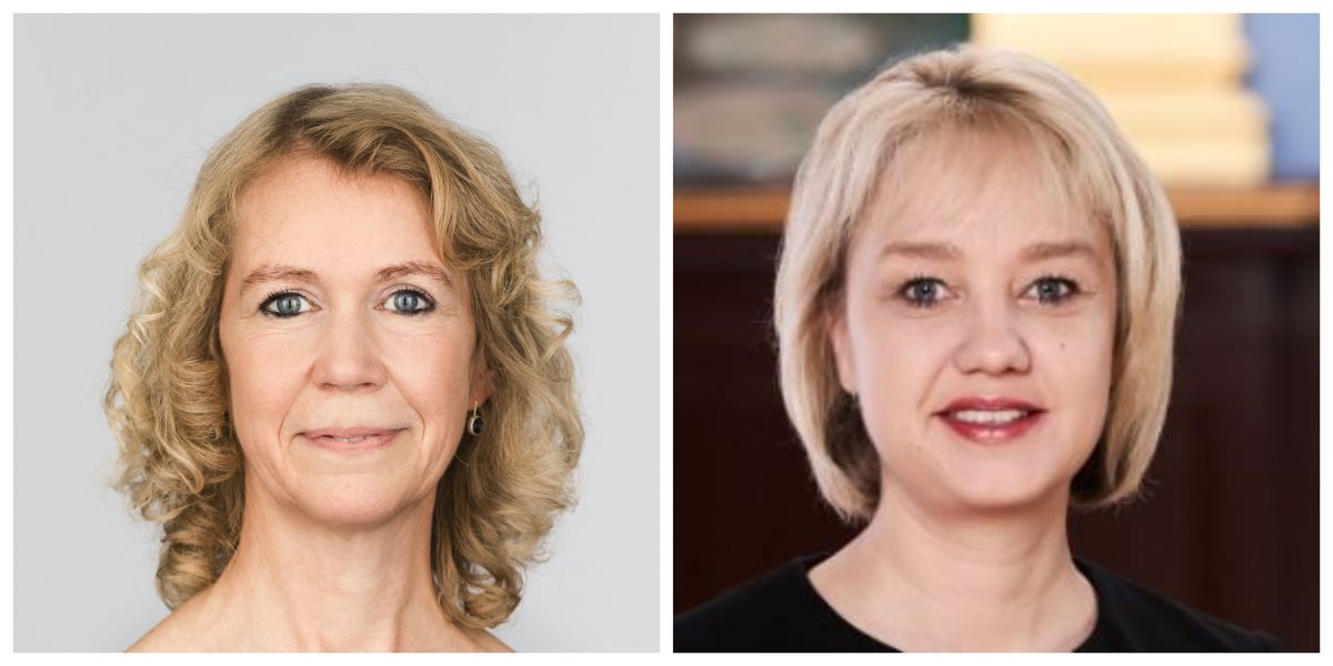Rådmand Susanne Crawley Larsen (R) (til venstre) og rådmand Jane Jegind (V) er røget i totterne på hinanden i sag af principiel betydning.