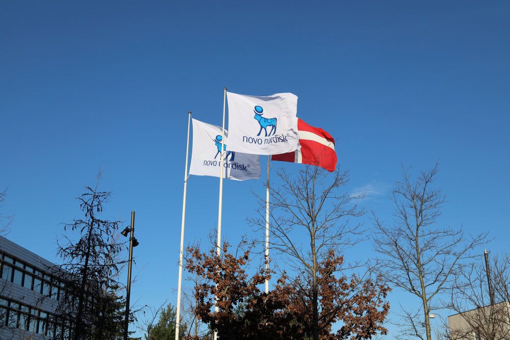 Ni steder i landet, hvor Novo Nordisk og søstervirksomheder har til huse, tilbydes ansatte og deres familier en antistoftest. (Arkivfoto)