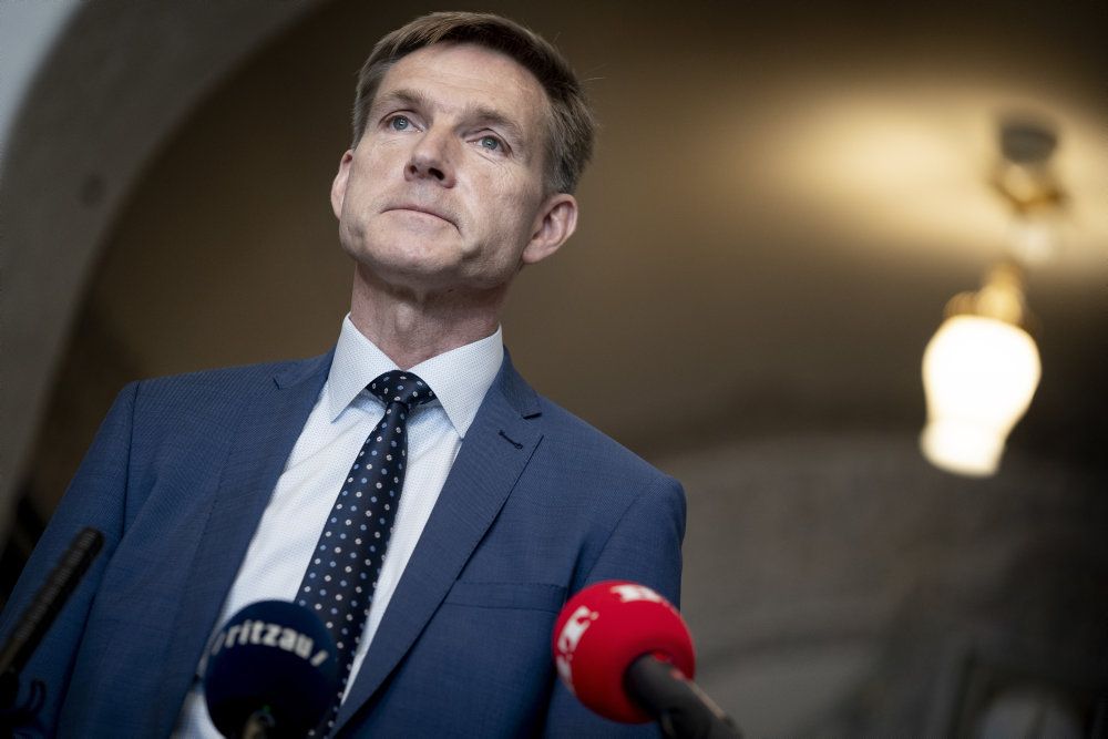 - Der skal være et kryds mellem tidlig pension og udlændinge, siger DF-formand Kristian Thulesen Dahl og peger på fire områder i forhold til udlændinge, hvor der kan findes penge. (Arkivfoto.)