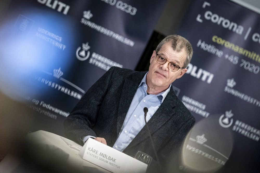 Meldingen fra faglig direktør fra Statens Serum Institut Kåre Mølbak er klar: Han kan ikke anbefale at gå videre med genåbningen af samfundet. Det siger han til Ingeniøren. (Arkivfoto)