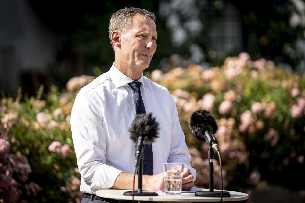 Justitsminister Nick Hækkerup (S) sagde på et pressemøde onsdag, at det kommende politiforlig forhåbentlig bliver et skridt i den rigtige retning (arkivfoto).
