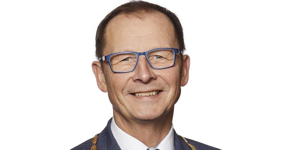 Borgmester H. P. Geil (V), Haderslev Kommune, vil investere i kernevelfærd, når kommunen de næste tre år modtager ekstra millioner som konsekvens af udligningsreformen. (Arkiv)