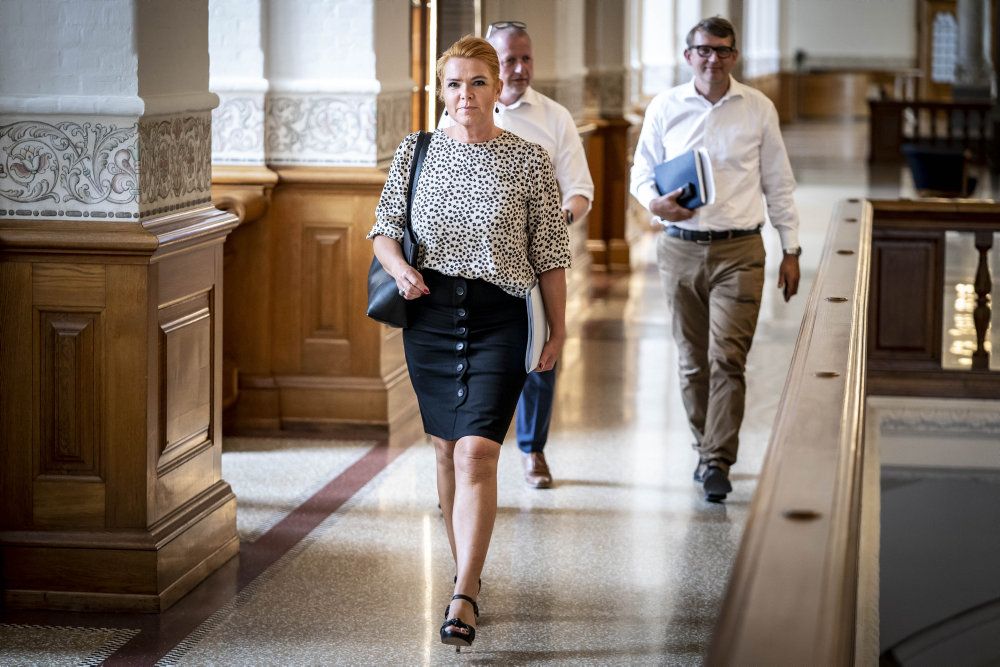 Inger Støjberg (V) mødtes mandag med formanden for Sverigedemokraterne, Jimmie Åkesson.
