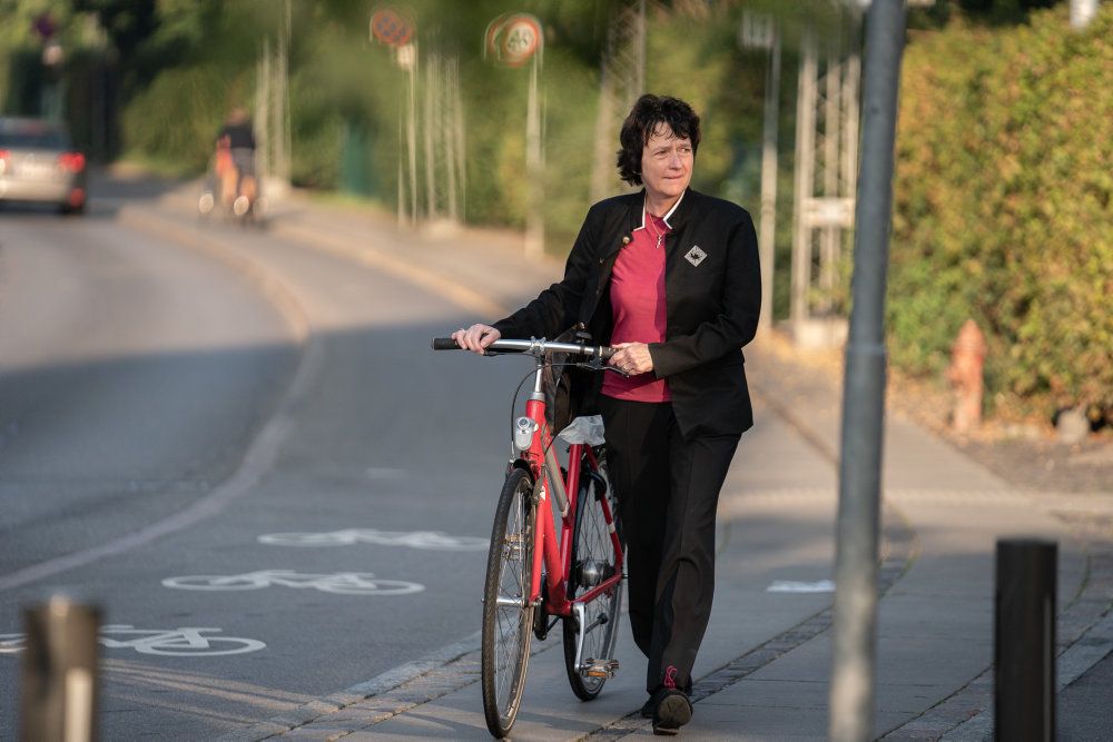 Kommitteret i Justitsministeriet Nina Holst Christensen ankommer til afhøring i Instrukskommissionen i Retten på Frederiksberg.