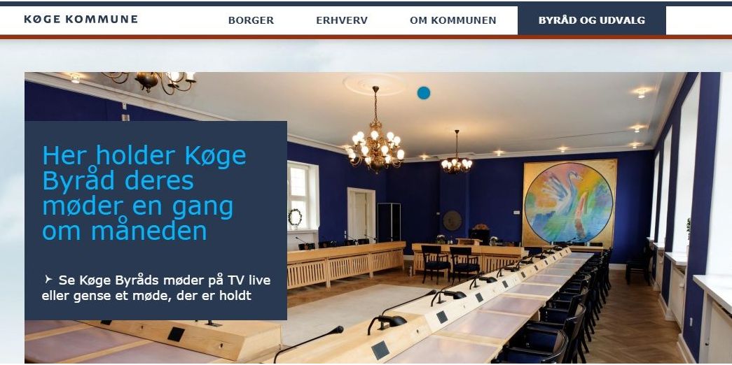 Køge byråd vil fjerne dokumenter fra kommunens hjemmeside fra før 2018, og fremover skal referater og bilag kun være offentlig tilgængelige på hjemmesiden i fire år.