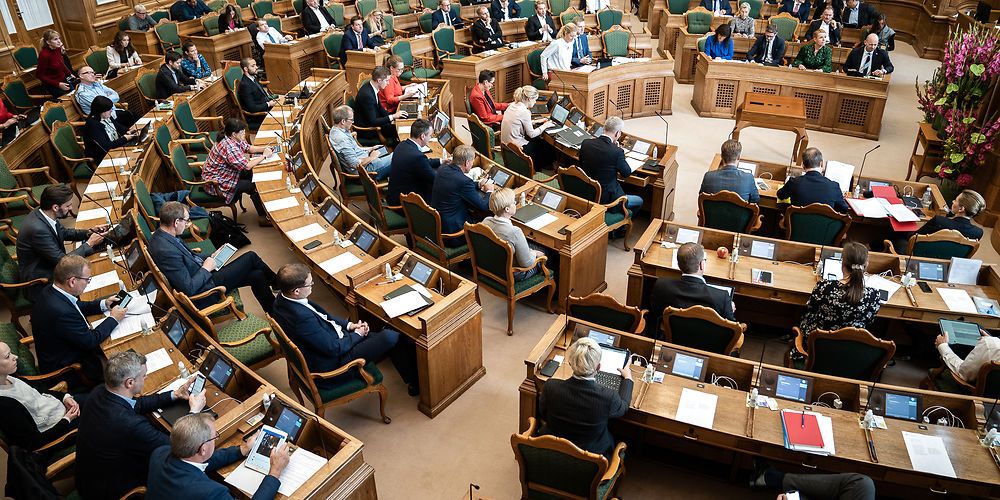 Åbningsdebat i Folketinget. 
I det kommende folketingsår skal politikerne allerede i november tage stilling til tidlig pension mens ændring af ressourceforløb er skudt til januar. Det fremgår af regeringens lovprogram.