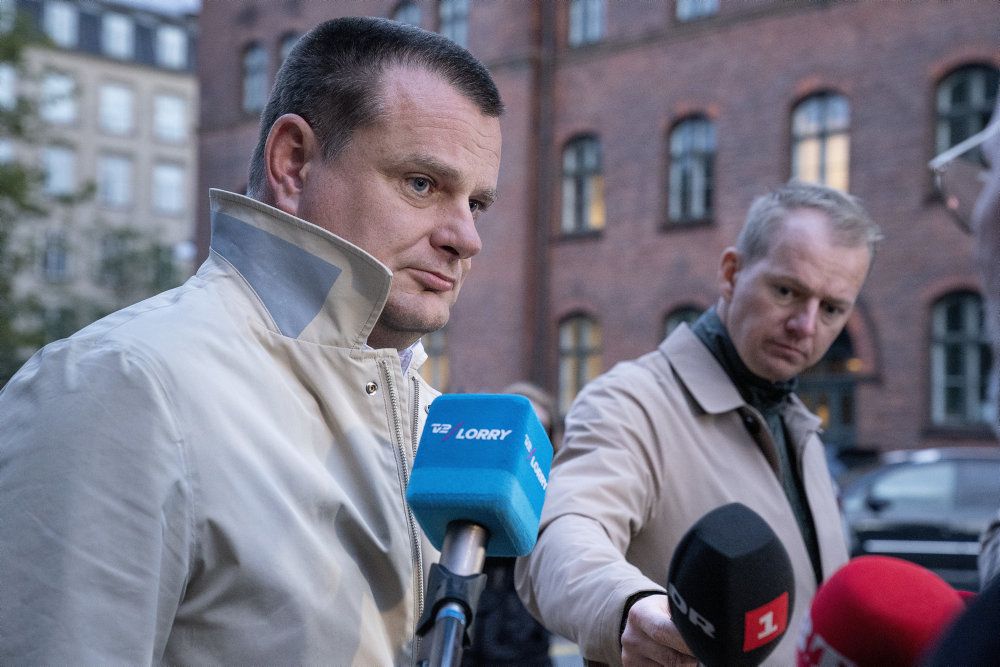 Lars Weiss (S, tv.) er blevet valgt som Københavns overborgmester frem til kommunalvalget næste år. (Arkivfoto)
