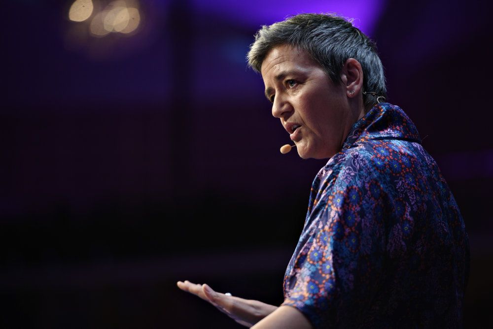 Ledende næstformand i EU-kommissionen og konkurrencekommissær Margrethe Vestager. (Arkivfoto).