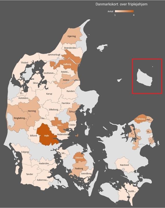 Her finder du  certificerede friplejehjem i Danmark