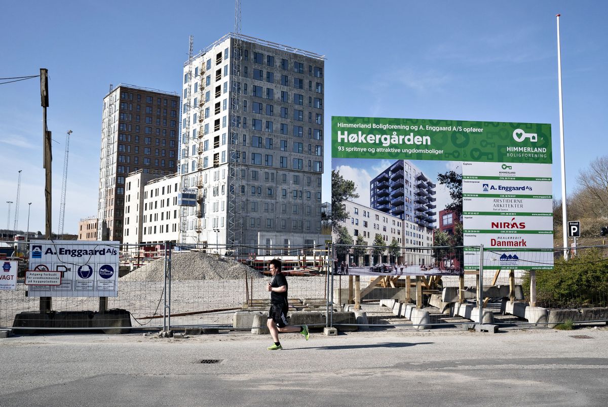 Byudvikling - som her på havnefronten i Aalborg - bliver et centralt tema ved KV21. Det vurderer fire ud af ti byrådsmedlemmer.