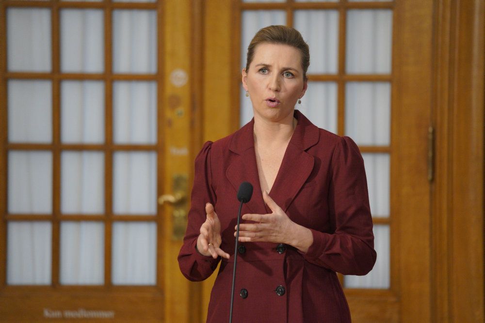 Møde i Folketingssalen med udvidet spørgetime med statsminister Mette Frederiksen.
