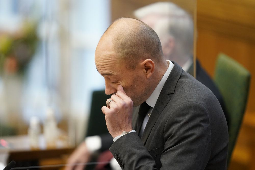 Sundhedsminister Magnus Heunicke (S) er onsdag i hasteforespørgsel om en ny epidemilov.