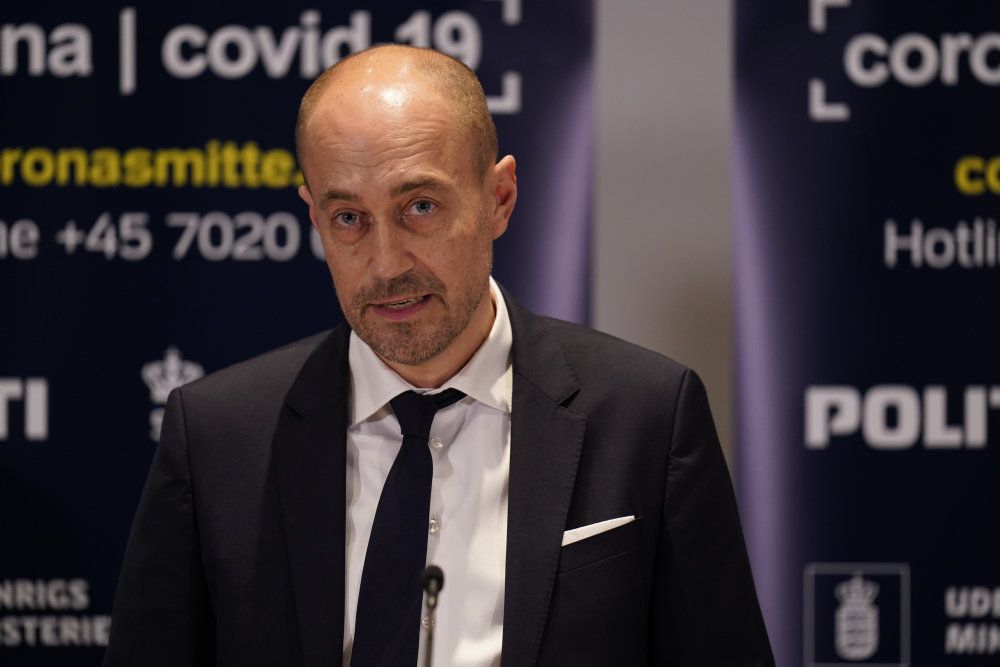 Sundheds- og ældreminister Magnus Heunicke (S) har torsdag kunnet fortælle om de seneste smittetal.