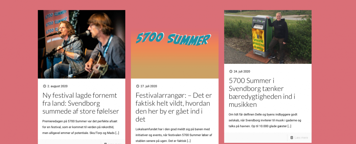 5700 SUMMER er en fælles platform for et væld af arrangementer, der foregik rundt i Svendborg denne sommer.