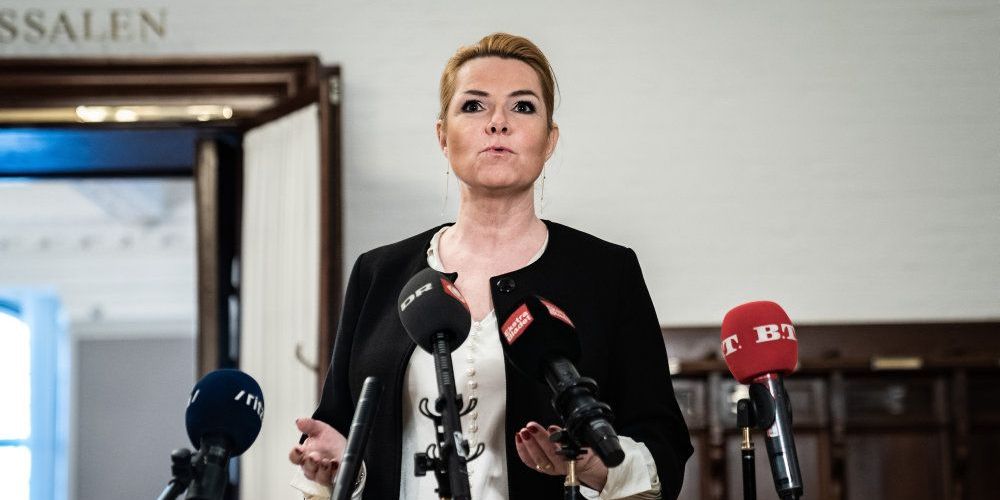 Inger Støjberg (V) kan ikke skjule, at hun er yderst skuffet over Venstres formand, Jakob Ellemann-Jensen. -