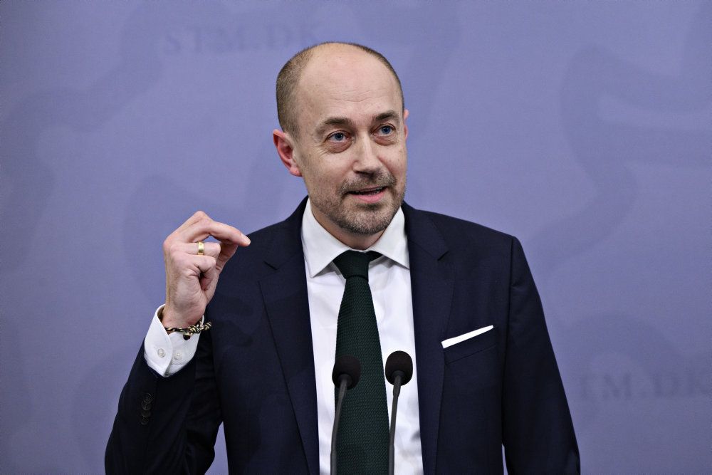 Sundhedsminister Magnus Heunicke (S) har tirsdag oplyst det seneste kontakttal. (Arkivfoto)
