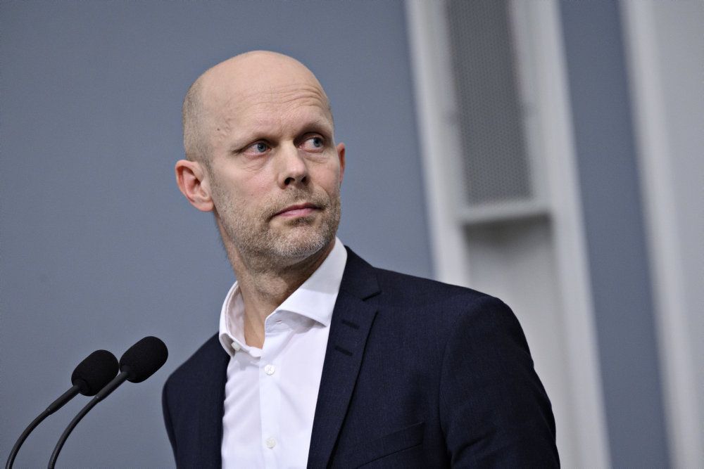 SSI's direktør, Henrik Ullum, fortæller til TV2, at kontakttallet for B117 er 1,1. (Arkivfoto)